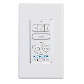 370145 Kichler Ac Standard Limited Function Wall Remote Control - White 370145 Kichler Ac Standard Limited Function Wall Remote Control - White