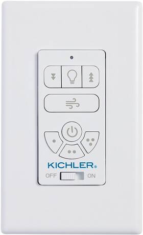 370156 Kichler Ac Standard Full Function Wall Control System - White