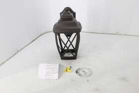 Kichler 49841oz See Notes Tangier 13.5 Inch 1 Light Outdoor Wall Clear Seeded