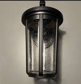 49893bk Kichler 49893 Fairfield 15 Inch Tall Outdoor Wall Sconce - Black