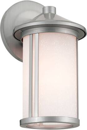 59098ba Kichler 59098 Lombard 11 Inch Tall Outdoor Wall Sconce - Silver