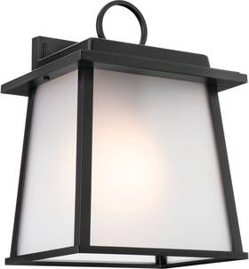 59106bk Kichler 59106 Noward 12 Inch Tall Outdoor Wall Sconce - Black