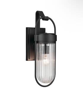 59124bkt Kichler Outdoor Wall Light 19.25 Inch 1-light Textured Black Industrial 59124bkt Kichler Outdoor Wall Light 19.25 Inch 1-light Textured Black Industrial