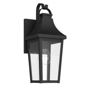 59193bkt Kichler 59193 Cleary 16 Inch Tall Outdoor Wall Sconce - Black