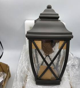 Kichler 783927522205 49840oz Tangier Olde Bronze 1-light 10.25 Inch H Outdoor Wall Sconce New Open