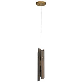 Kichler 783927561310 44183vtgled - Fole Mini 2 Light Led Pendant Vintage Gray
