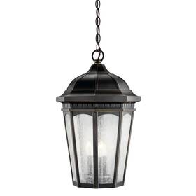 9539rz Kichler Courtyard 3-light Outdoor Pendant In Rubbed Bronze