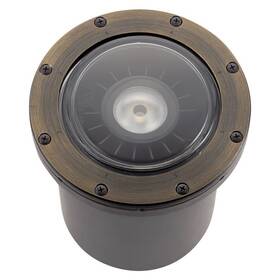 16025cbr30 Kichler Lighting Vlo - 17w 1 Led 60 Degree In-ground Accent Light 8 Inches Tall By 7