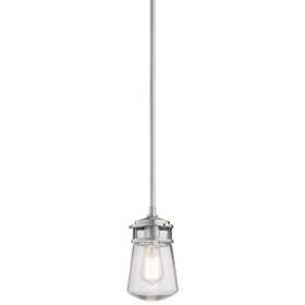 49446ba Kichler Lighting Lyndon Collection 1-light Brushed Aluminum Outdoor Pendant