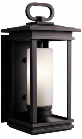 49476rz Kichler Lighting South Hope Outdoor Wall Light Rubbed Bronze