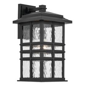49831bkt Kichler Lighting - Beacon Square 1 Light Outdoor Wall Sconce In