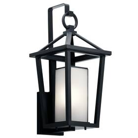 49877bk Kichler Lighting - One Light Outdoor Wall Mount Large Pai 1