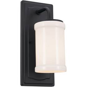 Style-12 Kichler Lighting 52454bkt - Vetivene 1 Light Wall Sconce In Homestead Inches