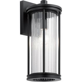 59023bk Kichler Lighting - One Light Outdoor Wall Mount Medium Barras