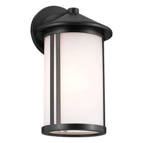 59099bk Kichler Lighting - Lombard 1 Light Outdoor Medium Wall Mount In Industrial