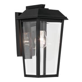 59118bkt Kichler Lighting Mathus - 1 Light Small Outdoor Wall Mount In