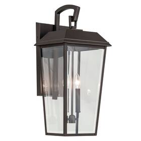 59120bkt Kichler Lighting Mathus - 2 Light Large Outdoor Wall Mount In