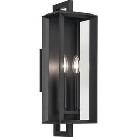 59132bkt Kichler Lighting Kroft Outdoor Wall Light Black Textured
