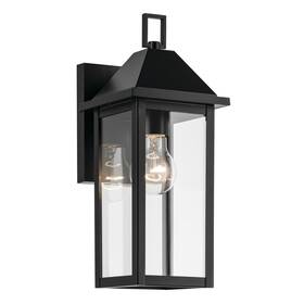 Mount-14 Kichler Lighting 59157bk Prin - 1 Light Small Outdoor Wall Inch Tall