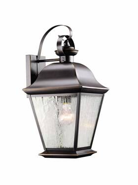 Kichler Lighting 783927014403 - One Light Outdoor Wall Mount Large