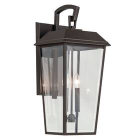 Kichler Lighting 783927040228 - Mathus 2 Light Large Outdoor Wall Mount In Traditional Kichler Lighting 783927040228 - Mathus 2 Light Large Outdoor Wall Mount In Traditional