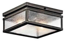 Kichler Lighting 783927383066 - Two Light Outdoor Ceiling Mount Flush And Semi