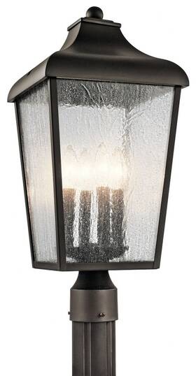 Kichler Lighting 783927491105 - Four Light Outdoor Post Mount Lantern