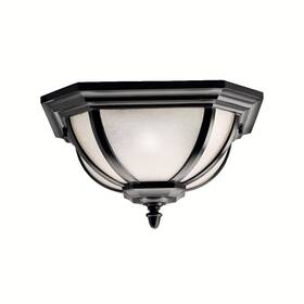9848bk Kichler Lighting Salisbury Outdoor Ceiling Light Black