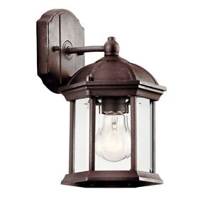49183tzl18 Kichler Lighting Led Outdoor Wall Mount Small Barrie 1