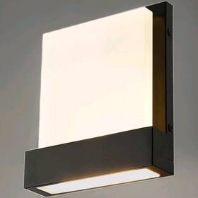 Rvy-w8188-l8-bk Kira Home Everett 7 Inch Black Led Bathroom Wall Sconce New