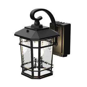 Lm030167-1 Koda Wall Lantern 15.5 Inch X8.7 X12.7 Black Led With Power Outlet Weather Resistant Lm030167-1 Koda Wall Lantern 15.5 Inch X8.7 X12.7 Black Led With Power Outlet Weather Resistant