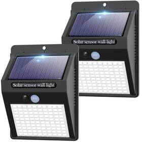 Ws05-2 Kolpop 2 Pack Outdoor Solar Motion Lights - 3 Modes/100led Wireless Ip65 Waterproof Ws05-2 Kolpop 2 Pack Outdoor Solar Motion Lights - 3 Modes/100led Wireless Ip65 Waterproof