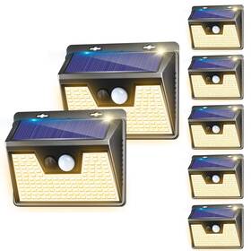 Ws18py-7 Kolpop 7 Pack Solar Outdoor Lights 140led 3 Modes Motion Sensor Ip65 Waterproof Warm Ws18py-7 Kolpop 7 Pack Solar Outdoor Lights 140led 3 Modes Motion Sensor Ip65 Waterproof Warm