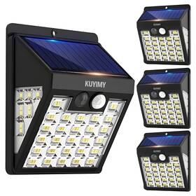 K-004 Kuyimy Solar Lights Outdoor 72 Led Motion Sensor Wall Light Ip65 Waterproof And 3