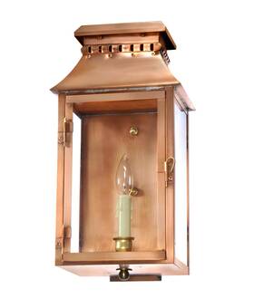 Ov-175 Lantern & Scroll And Old Village Outdoor Copper Wall Open Box Ov-175 Lantern & Scroll And Old Village Outdoor Copper Wall Open Box