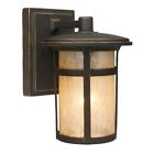 114784 Lantern Wall-mount Hampton Rubbed Craftsman Bronze Outdoor Bay Dark