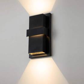 La2143-w Laplusbelle Outdoor Wall Lantern Sconce 13 Inch 3-light Aluminum Led Matte Black La2143-w Laplusbelle Outdoor Wall Lantern Sconce 13 Inch 3-light Aluminum Led Matte Black