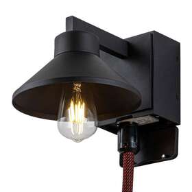 La2286-w Laplusbelle Barn Light Sconce 8 Inch Built-in Gfci Outlets Waterproof Matte Black La2286-w Laplusbelle Barn Light Sconce 8 Inch Built-in Gfci Outlets Waterproof Matte Black