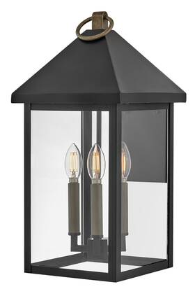 81525bk Lark 81525 Rhett 3 Light 20 Inch Tall Outdoor Wall Sconce - Black 81525bk Lark 81525 Rhett 3 Light 20 Inch Tall Outdoor Wall Sconce - Black