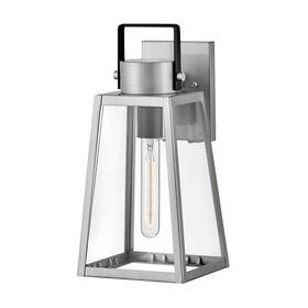82000al Lark Hugh 1-light Antique Brushed Aluminum Hardwired Outdoor Wall Lantern Sconce 82000al Lark Hugh 1-light Antique Brushed Aluminum Hardwired Outdoor Wall Lantern Sconce