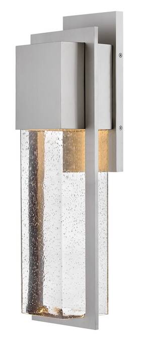 82015al-ll Lark 82015-ll Alex 26 Inch Tall Led Outdoor Wall Sconce - Antique Brushed Aluminum