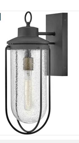 82034mb Lark Light Outdoor Medium Wall Mount Museum Black/clear Seedy - Moby 82034mb Lark Light Outdoor Medium Wall Mount Museum Black/clear Seedy - Moby