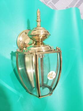 73271-33 Lavery Solid Brass - Lantern Outdoor Light With Mount Nos