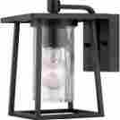 Ldg8406k Lodge Quoizel Lighting 9 Outdoor Wall Light Sconce Mystic Black 611728203682