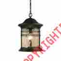 Ldl-08160-mbg Elk Madison 1-light Outdoor Pendant In Matte Black New 830335001690