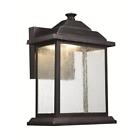 Led-40811 Bk Trans Globe Lighting Black Outdoor Integrated Led 736916649896
