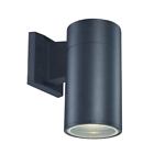 Led-50021 Bk Trans Globe Lighting Compact Black Led Outdoor 736916656450