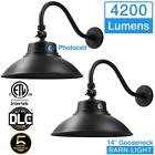 Led-gosse-black-50k-01-2pk Zjojo Black Led Gooseneck Barn Light Daylight Fixture 696227503426