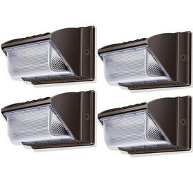 1802d Ledmo Wall Pack Light 150w Waterproof 5000k 21000lm 100-277v Equivalent Energy Save