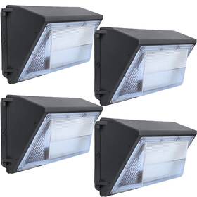 800w Ledmo 611040014218 Led Wall Pack Lights Repalces Hps/hid Light 4 15600lm Outdoor Comme